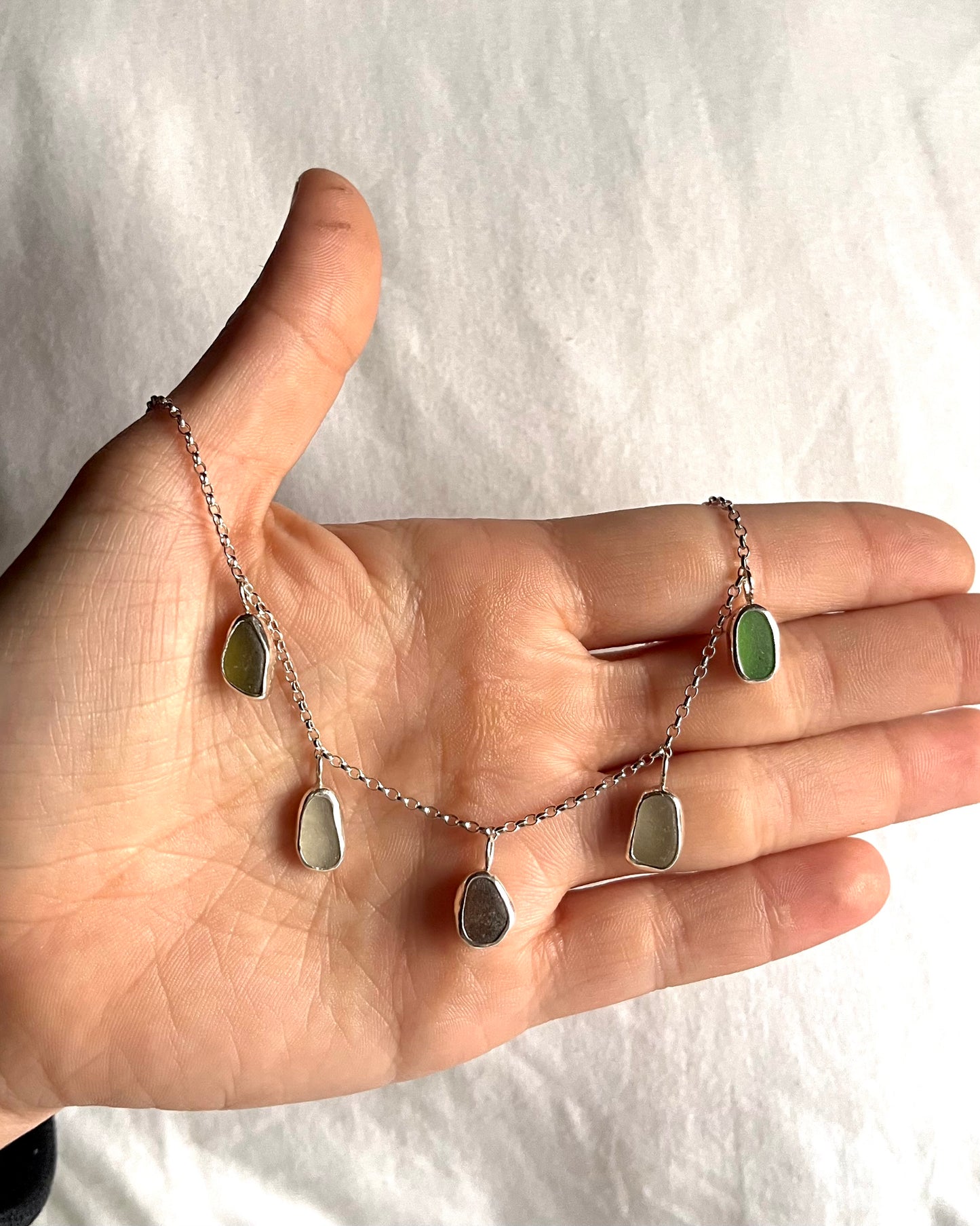 Multi Glass Necklace