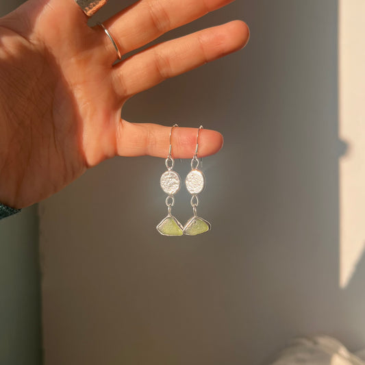 Sea Glass Earrings