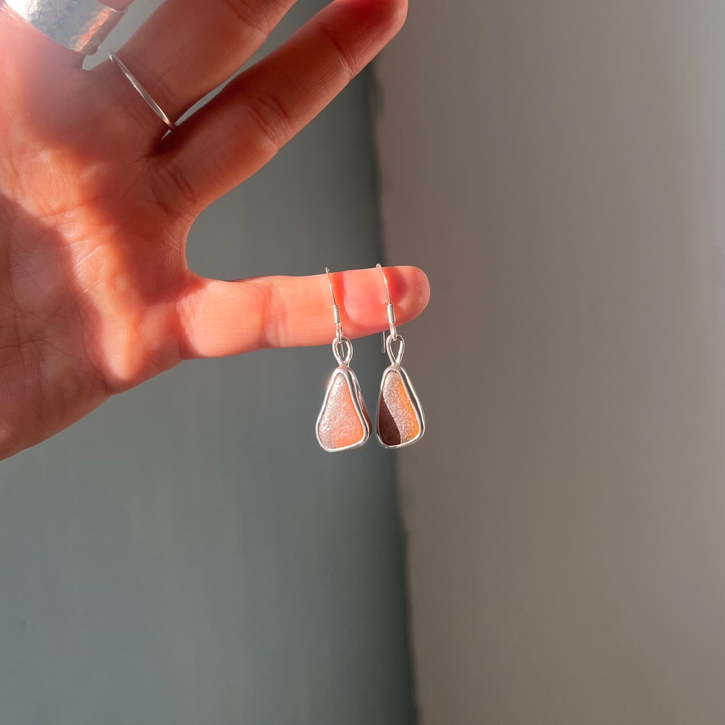 Sea Glass Earrings