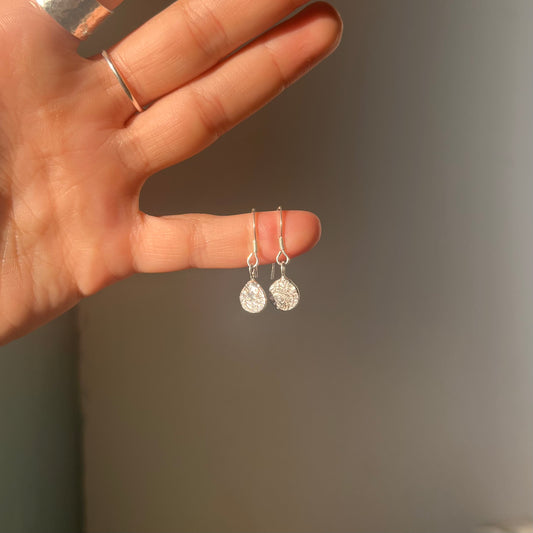 Recycled Silver Earrings