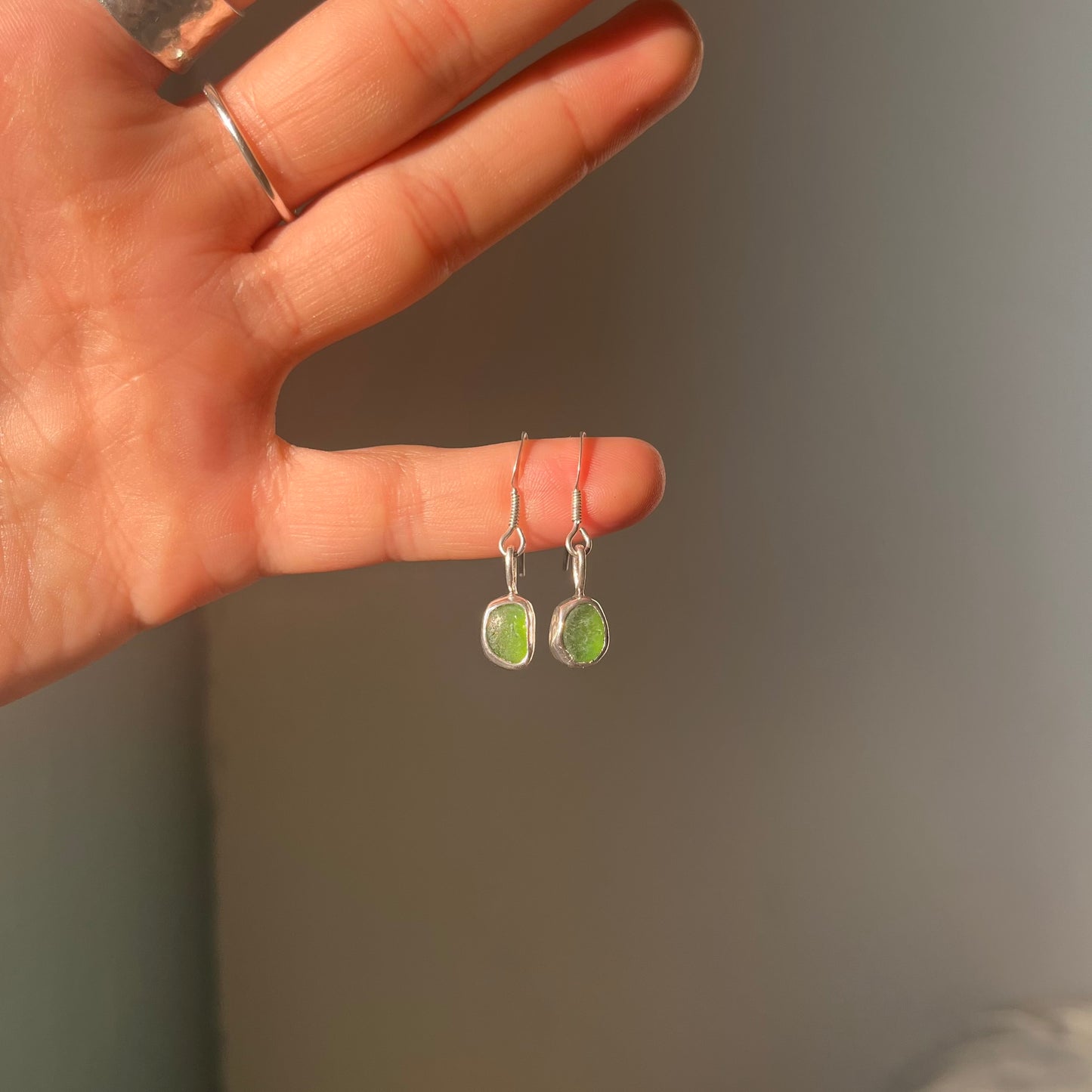 Sea Glass Earrings