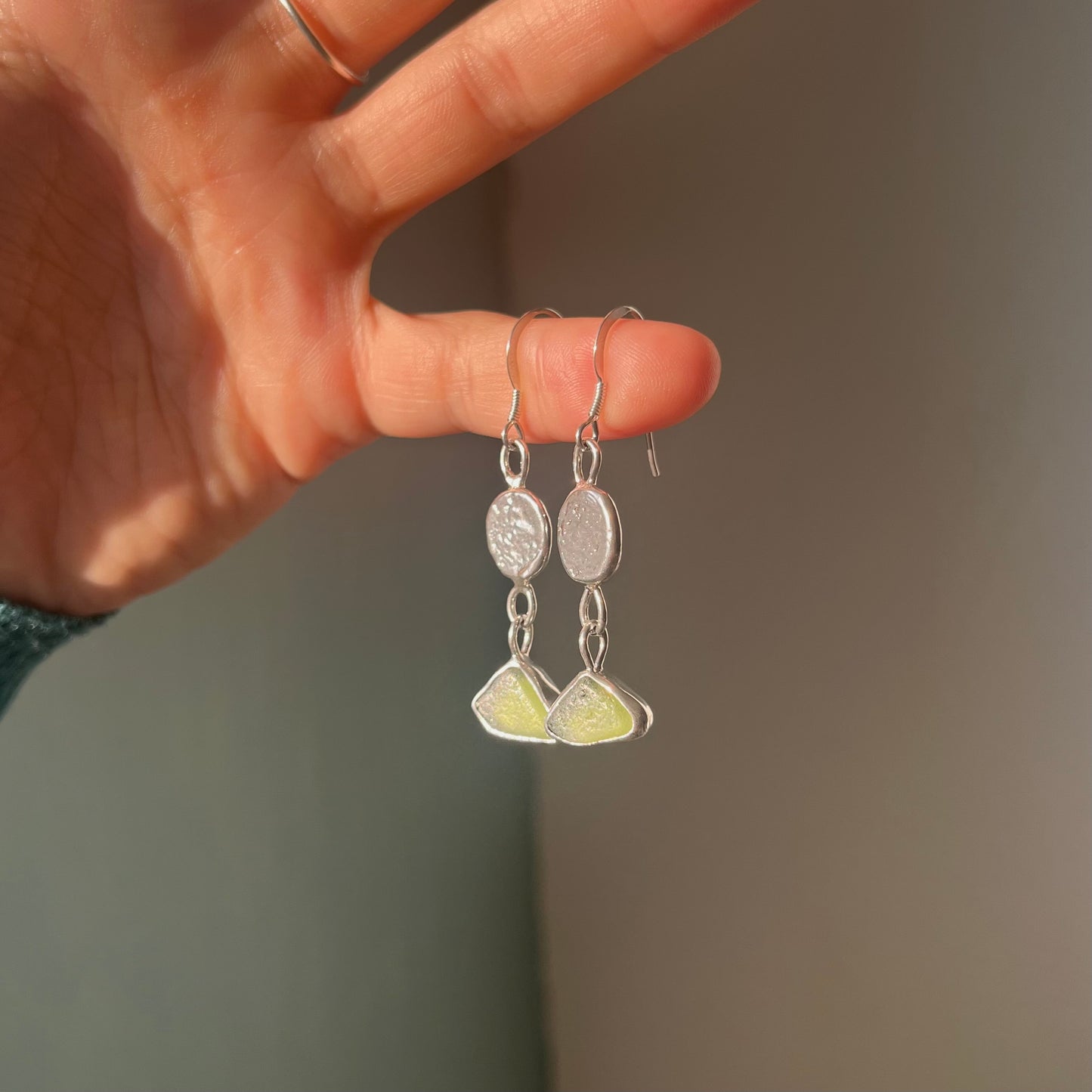 Sea Glass Earrings