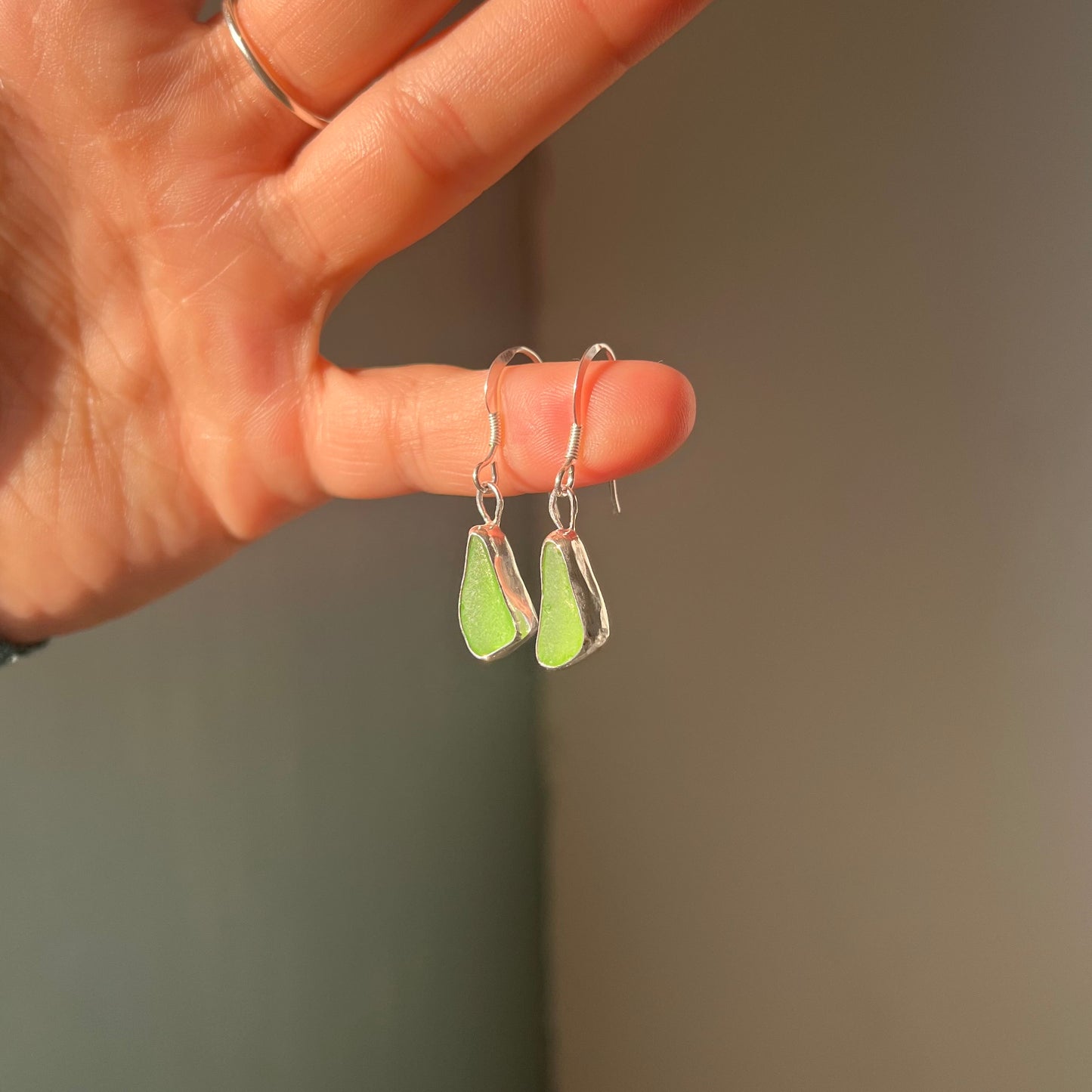 Sea Glass Earrings