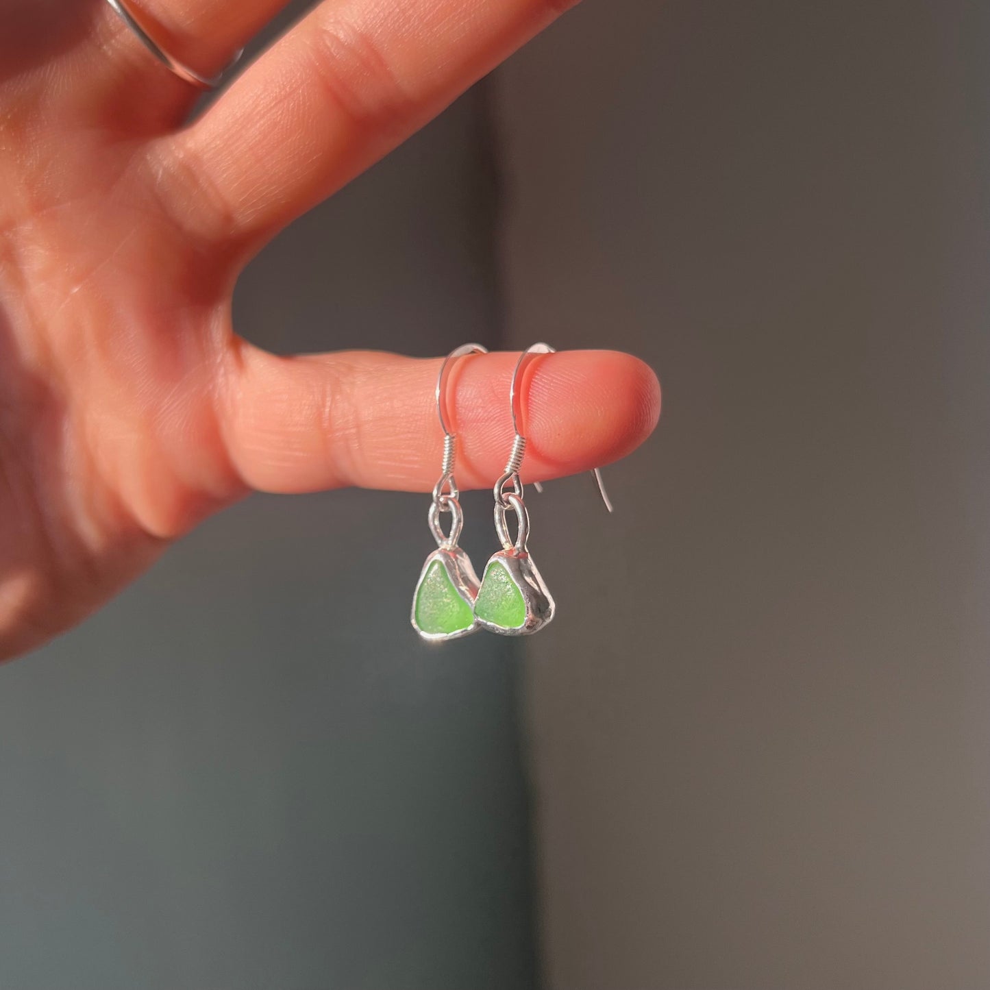 Sea Glass Earrings