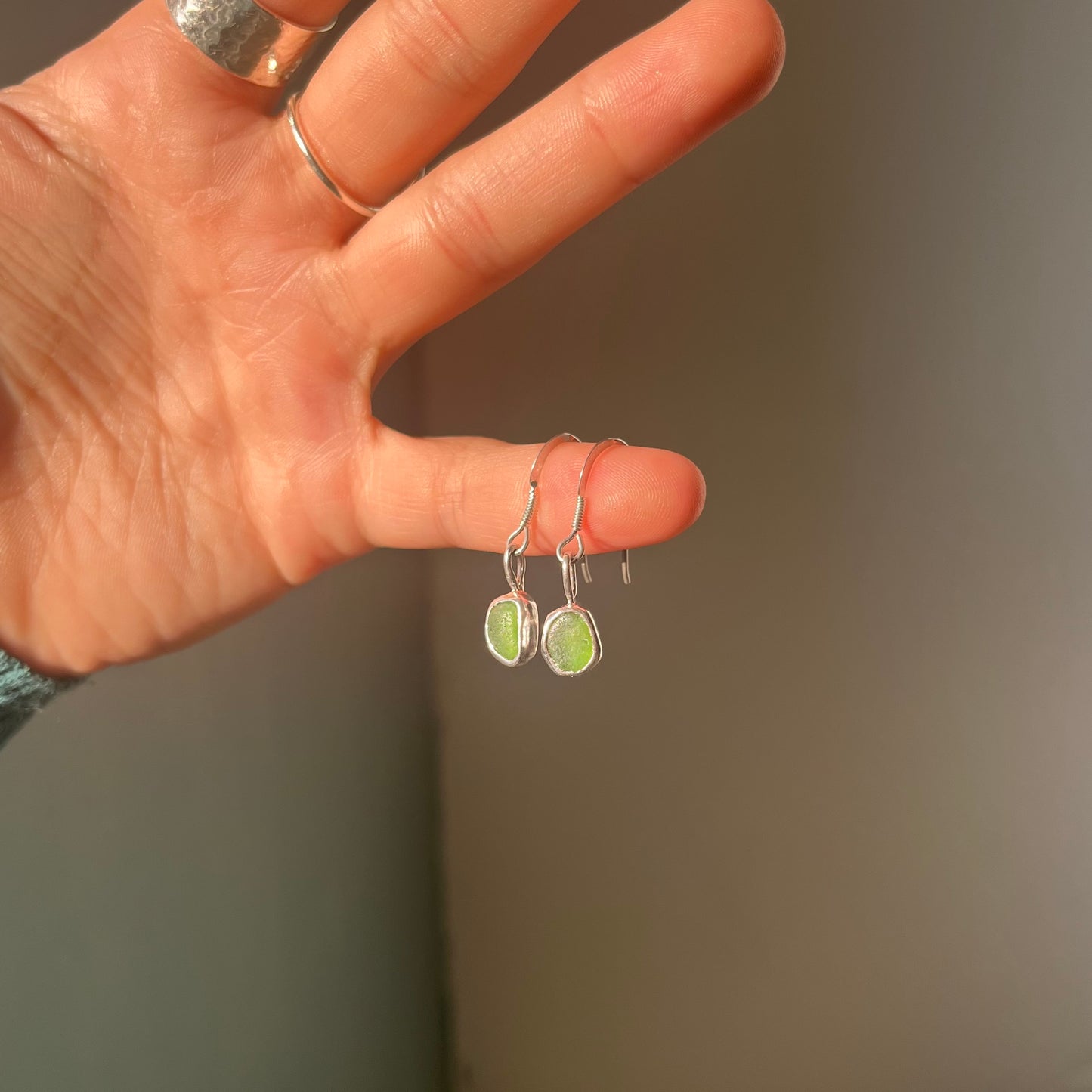 Sea Glass Earrings