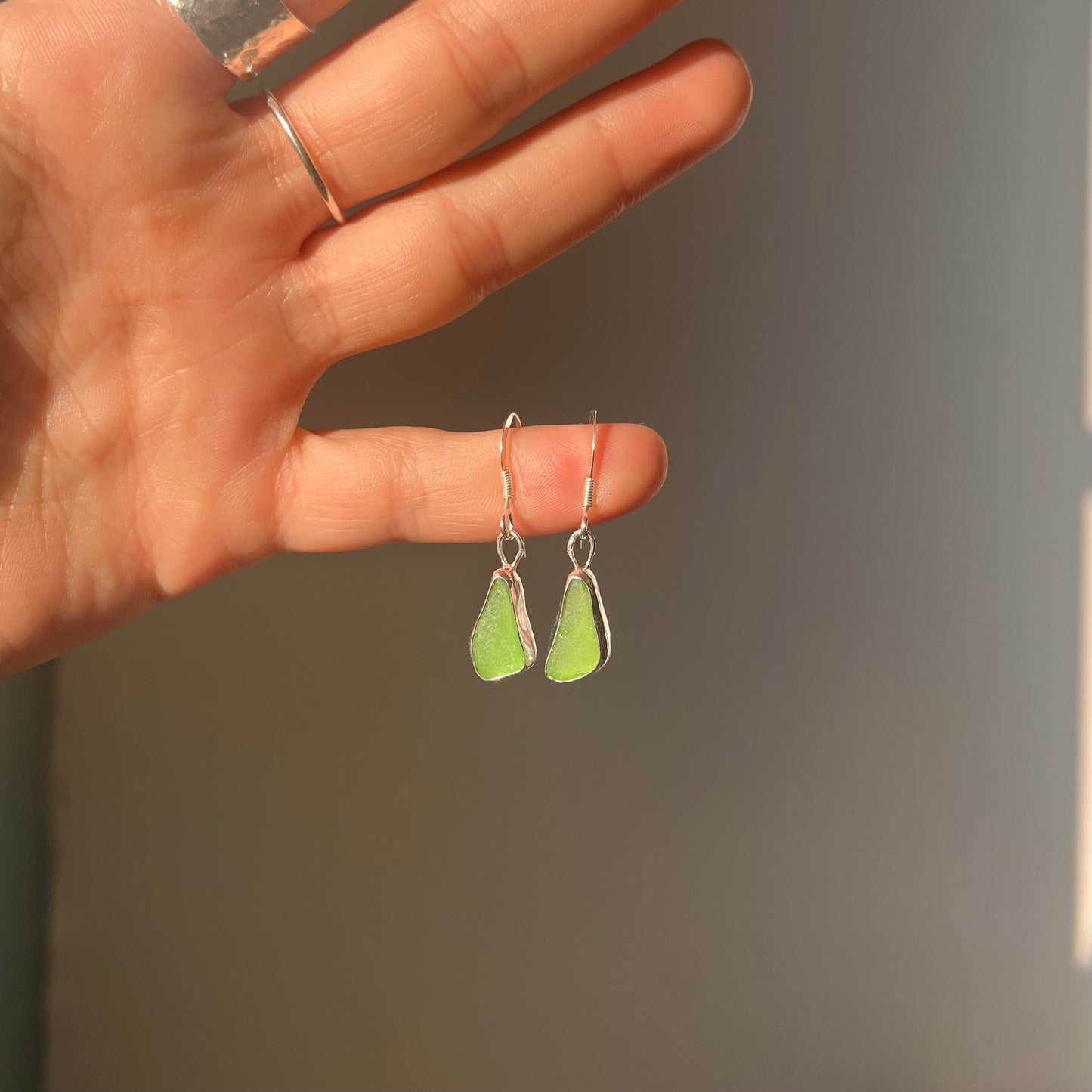 Sea Glass Earrings